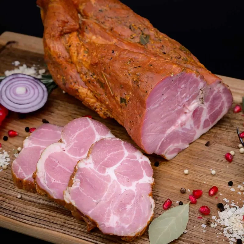 ceafa de porc afumata la jar