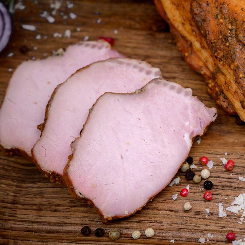 muschi file de porc afumat la jar