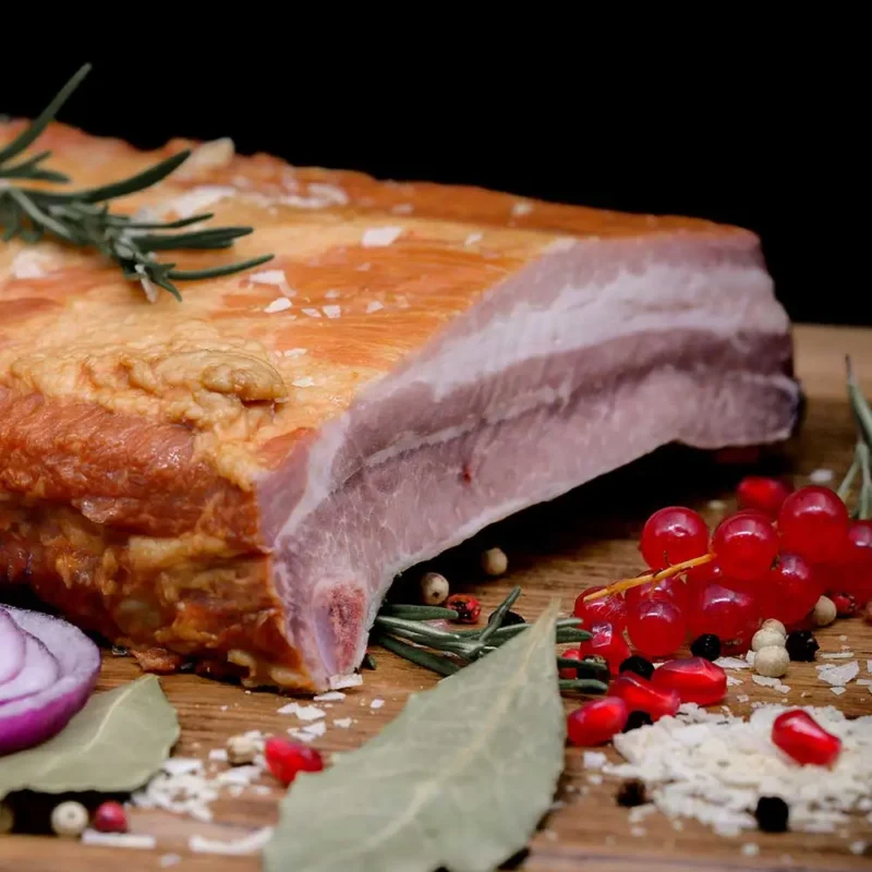 scarita de porc afumata la jar