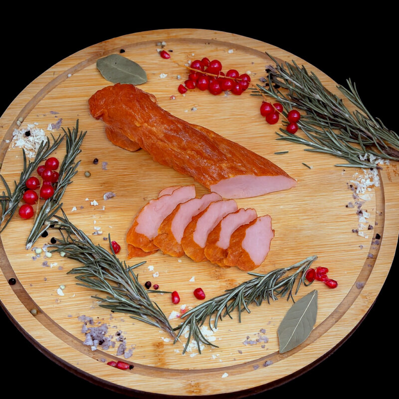muschiulet de porc afumat